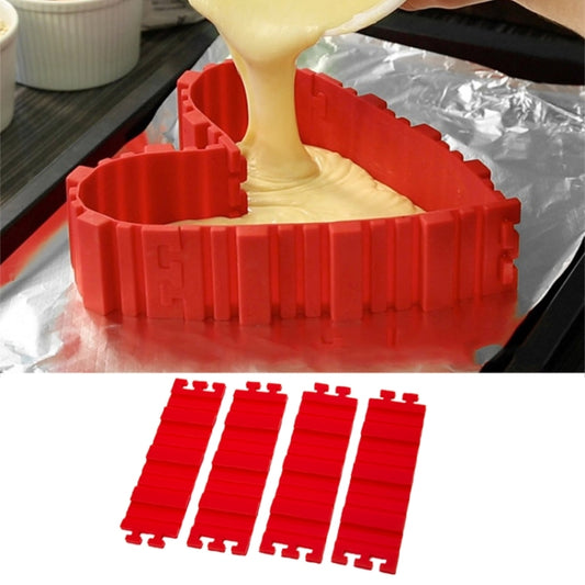 4 ελαστικές λωρίδες σιλικόνης mold