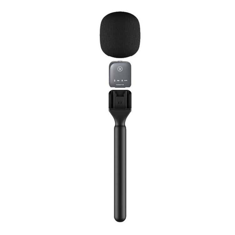 PULUZ Full Pack 2 TX Dual Wireless Type-C Mic for Camera & Phone + Handheld Stick | Διπλό Ασύρματο Μικρόφωνο Type-C με Ακρόαση για Κάμερες & Κινητά